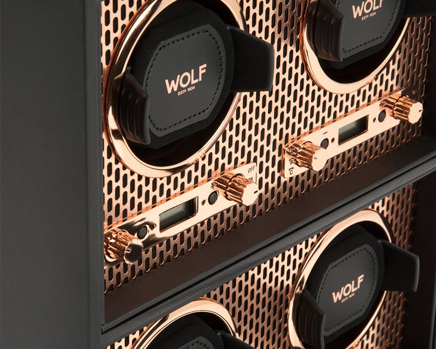AXIS 4 PIECE WATCH WINDER Copper - Wonders of Luxury