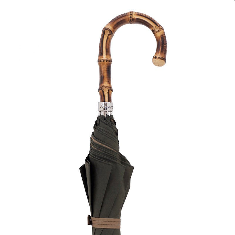 Bicolor Gent Umbrella Whangee Handle - Umbrella