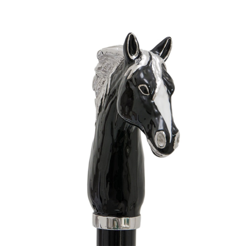 Black Horse Umbrella - Umbrella