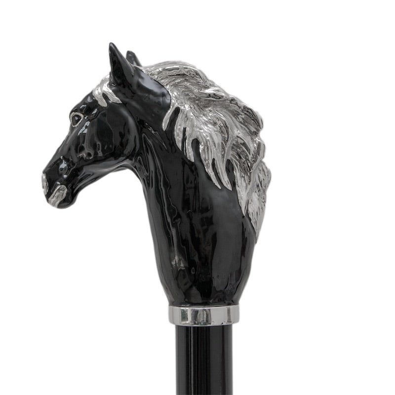 Black Horse Umbrella - Umbrella
