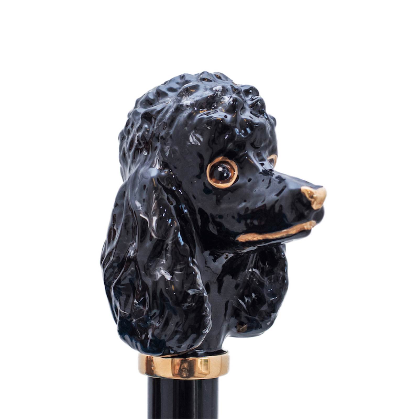 Black Poodle Umbrella - Umbrella