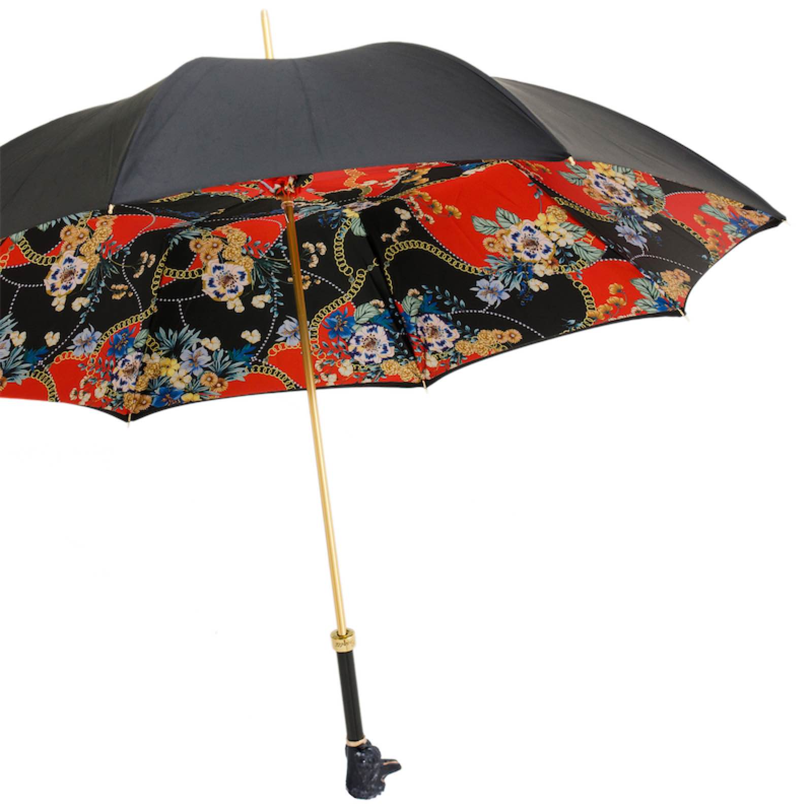 Black Poodle Umbrella - Umbrella