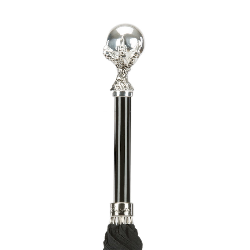 Black Umbrella with Claw Handle - Umbrella