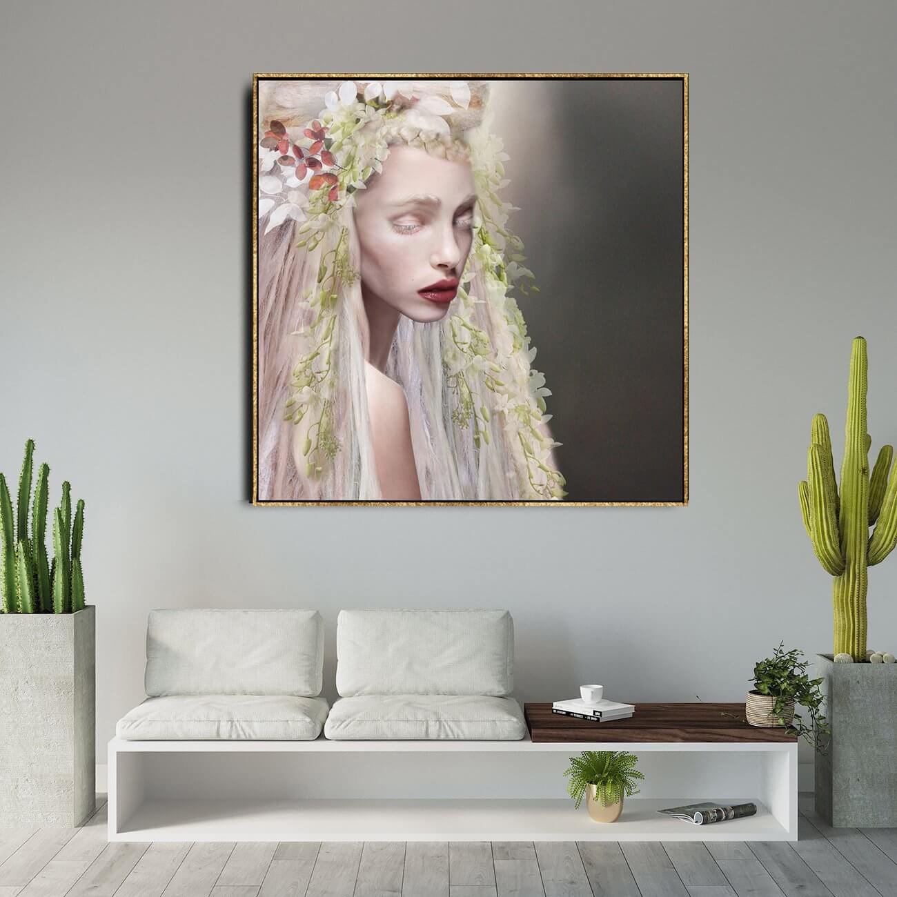 Hahnemuhle Photo Rag Pearl Fine Art paper of Blue Angel wall print