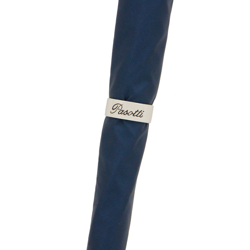 Blue Umbrella Silver Eagle Handle - Umbrella