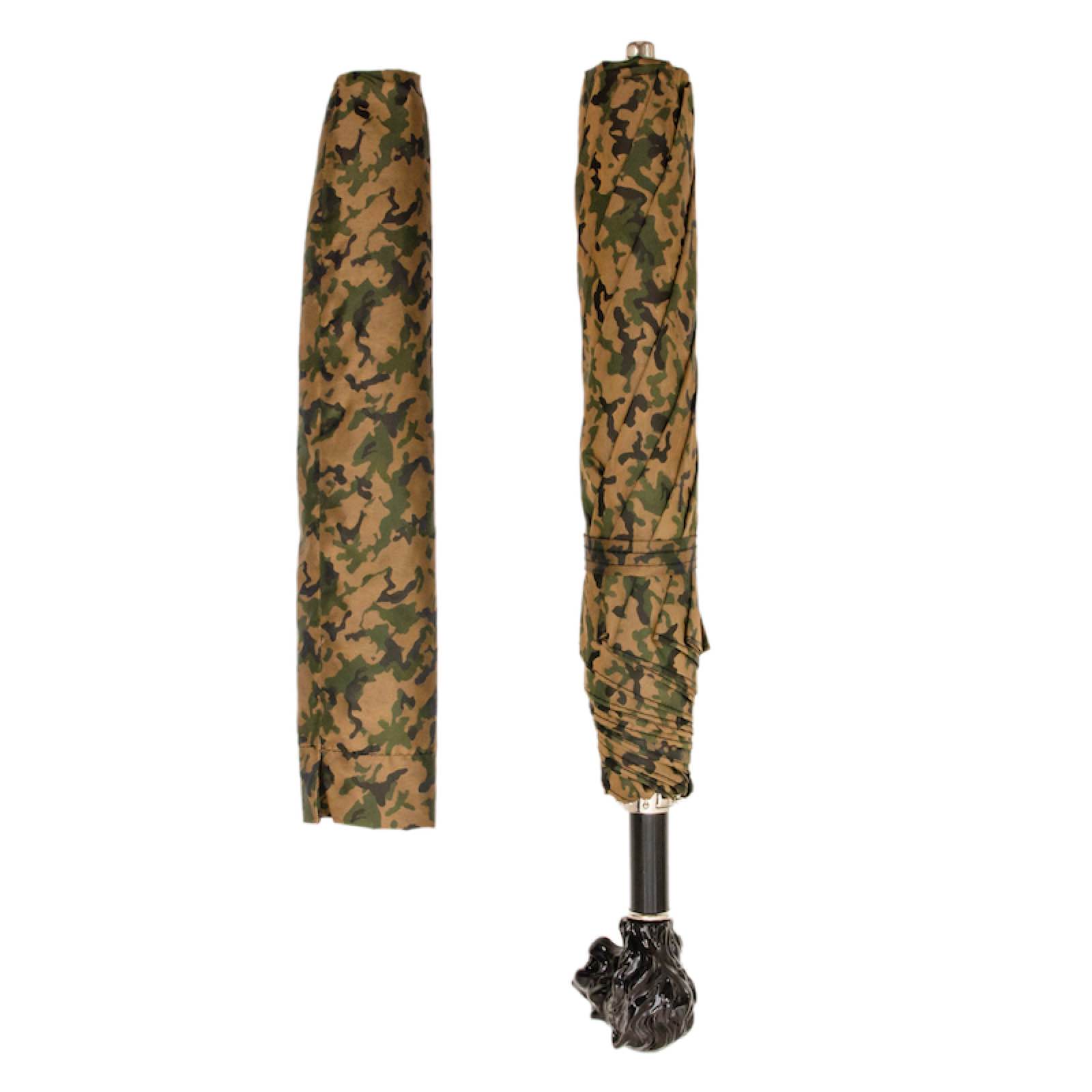 Camouflage Folding Umbrella Black Lion - Umbrella