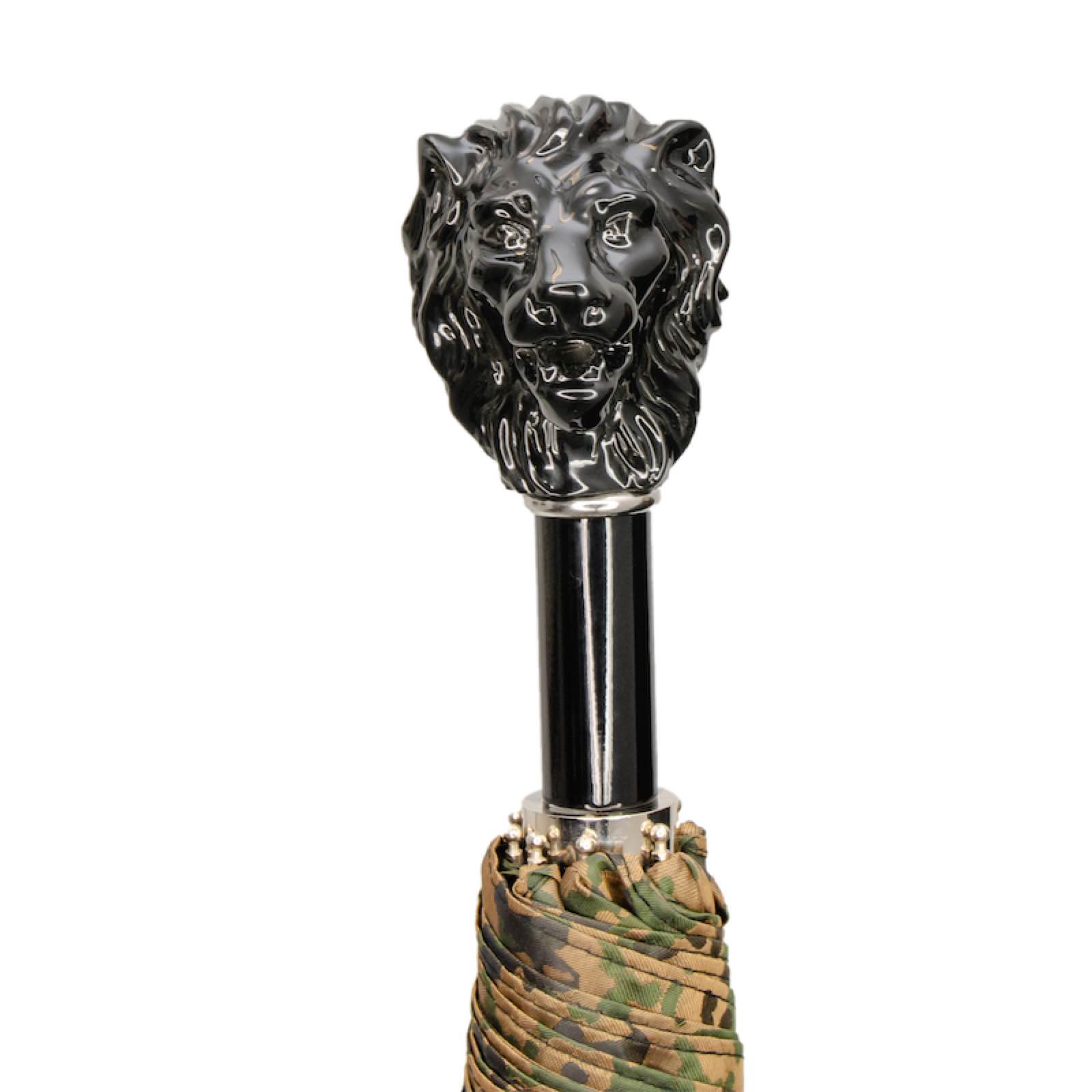Camouflage Folding Umbrella Black Lion - Umbrella