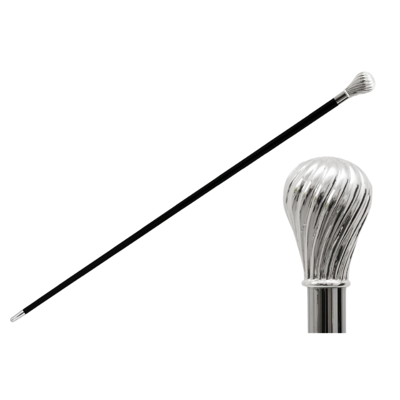 Classic Knob Silver Cane - Canes