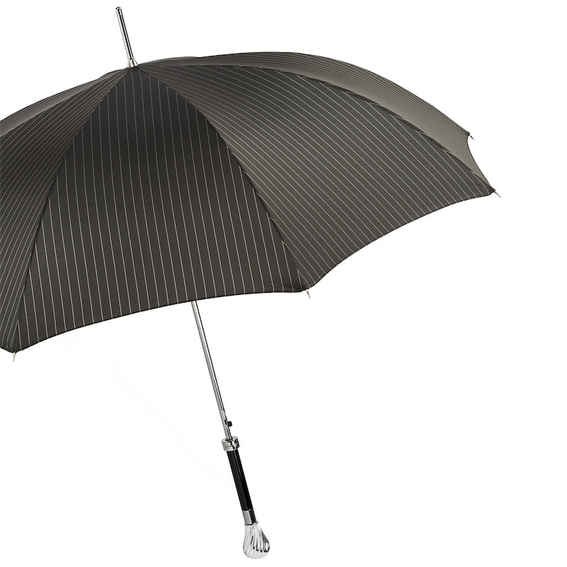 Classic Umbrella Silver Knob Handle - Umbrella