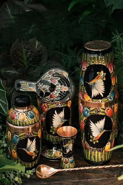 Copper Cocktail Shaker Bar Set by Chihuahua