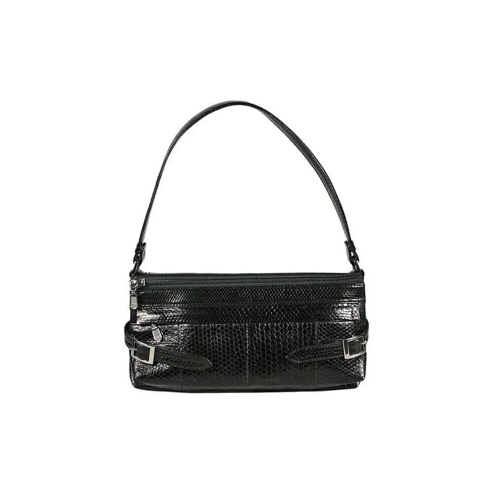 Snake Leather Clutch Bag by DeLeo One