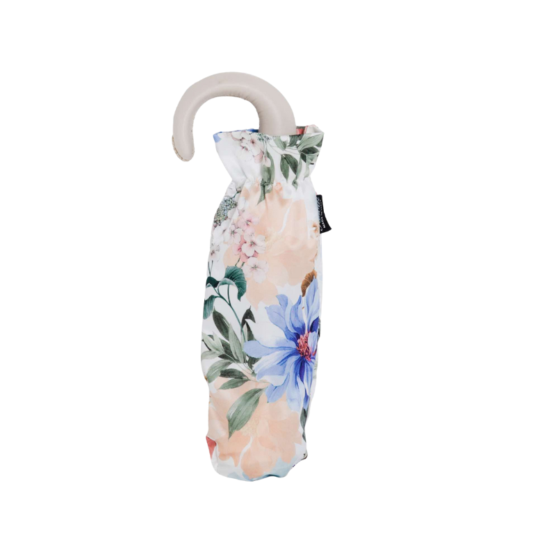 Folding Umbrella with Flowers