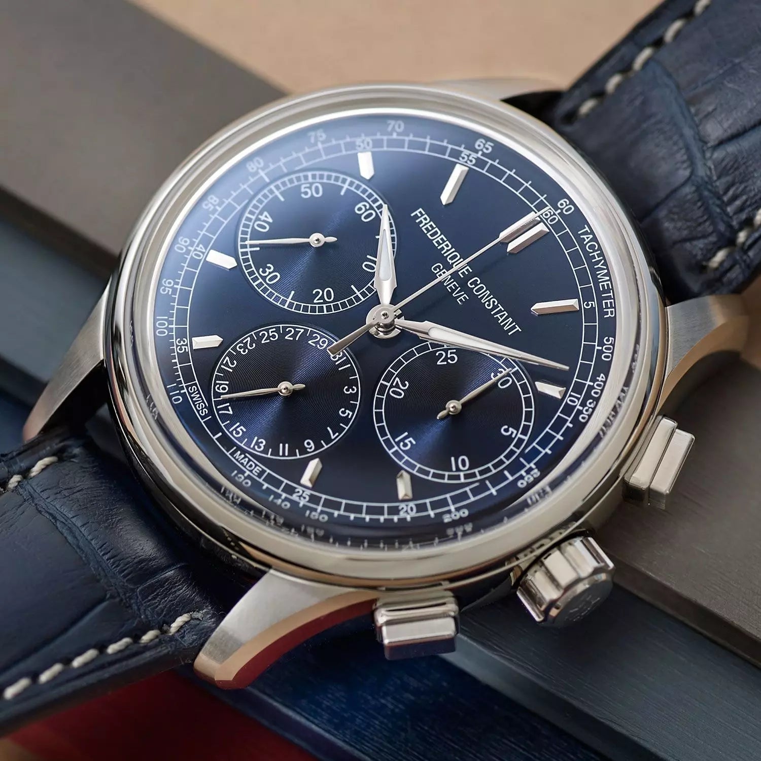 FREDERIQUE CONSTANT FLYBACK CHRONOGRAPH | FC-760MC4H6 Wonders of Luxury - Frederique Constant