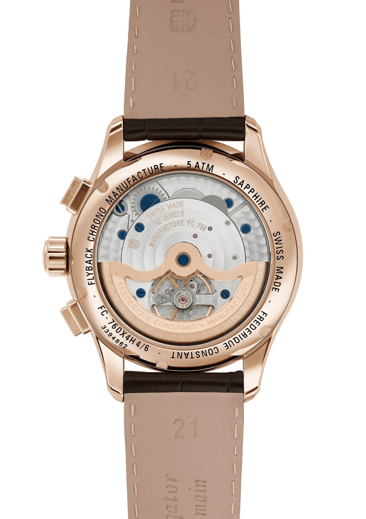 FREDERIQUE CONSTANT FLYBACK CHRONOGRAPH | FC-760V4H4 Wonders of Luxury - Frederique Constant