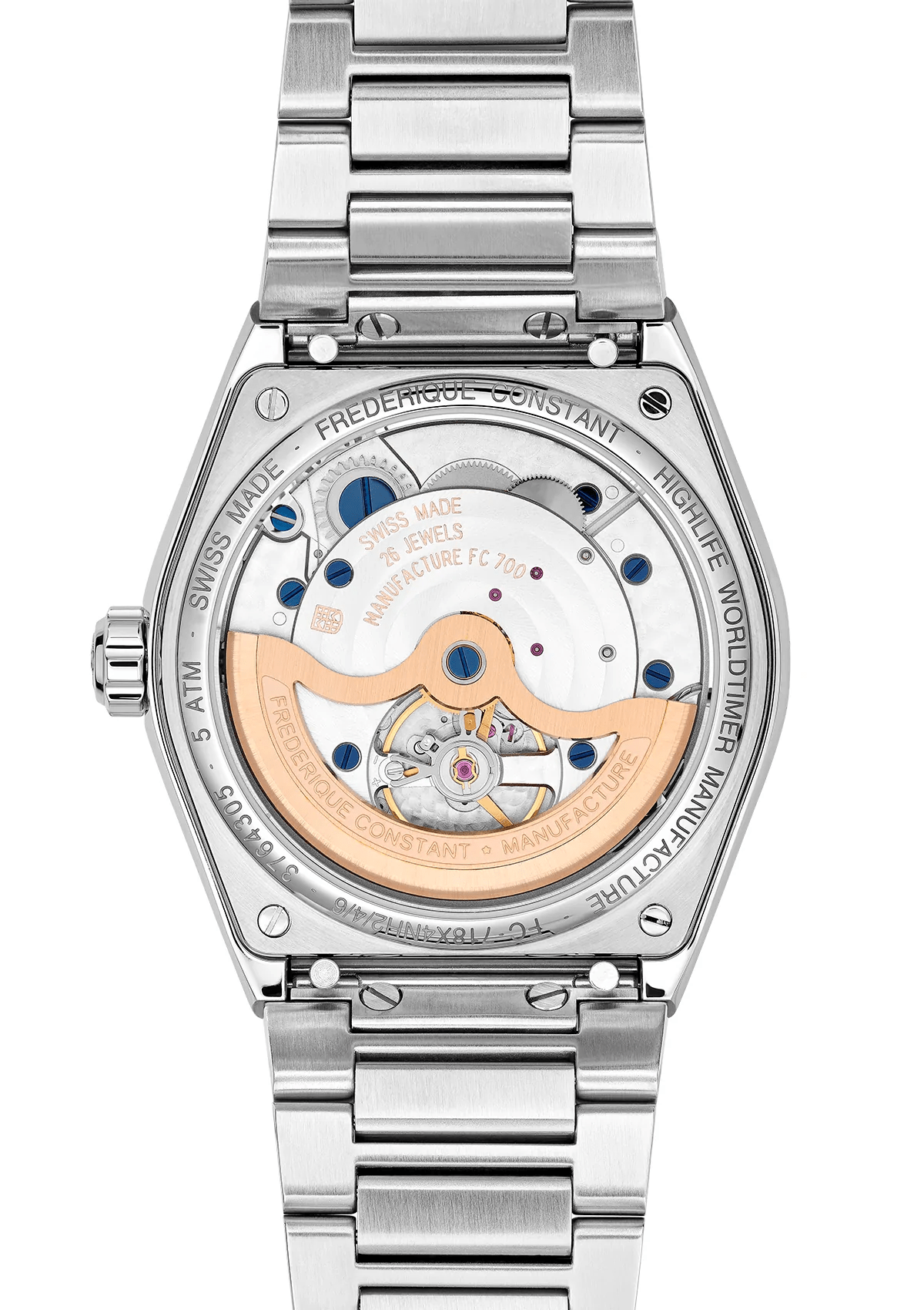 FREDERIQUE CONSTANT HIGHLIFE WORLDTIMER | FC-718N4NH6B Wonders of Luxury - Frederique Constant