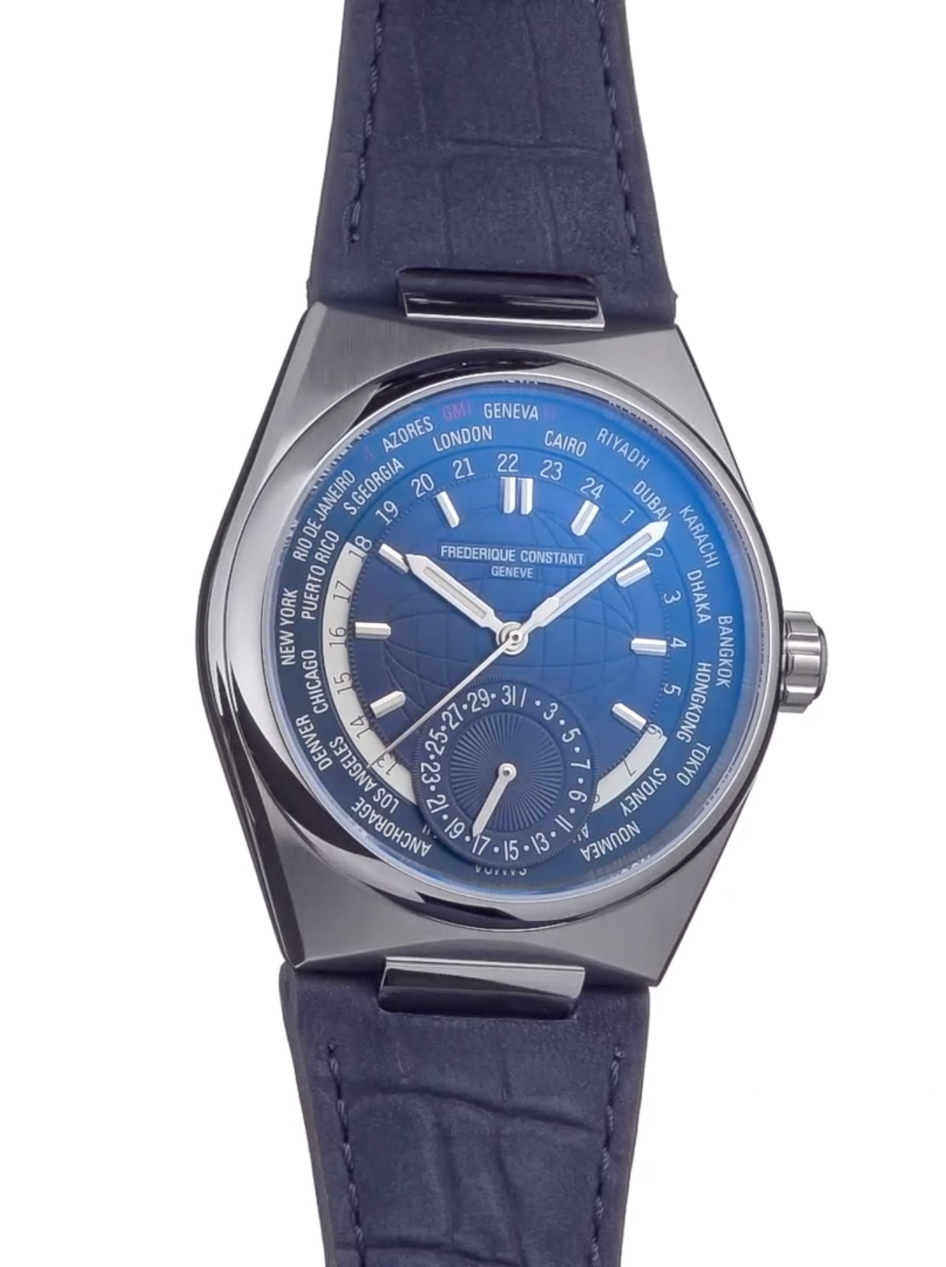 FREDERIQUE CONSTANT HIGHLIFE WORLDTIMER | FC-718N4NH6B Wonders of Luxury - Frederique Constant