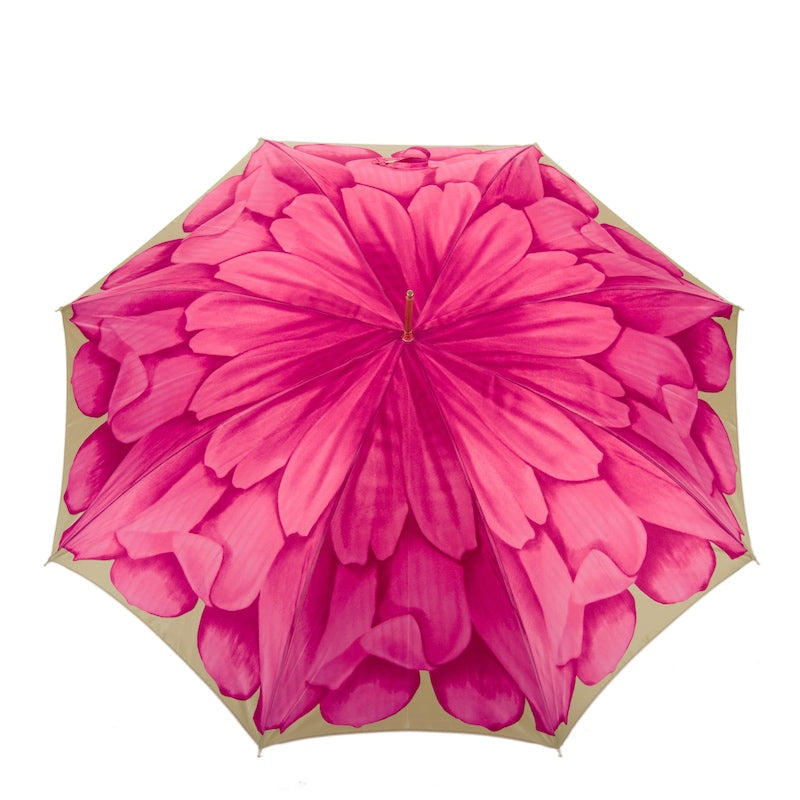 Fuchsia Dahlia Umbrella - Umbrella