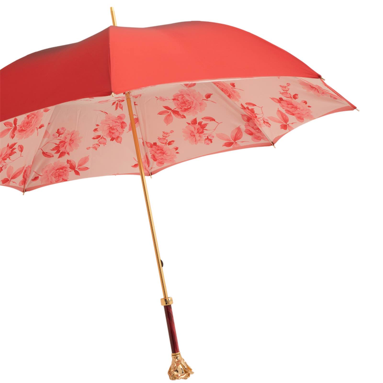 Gold Rose Umbrella - Umbrella