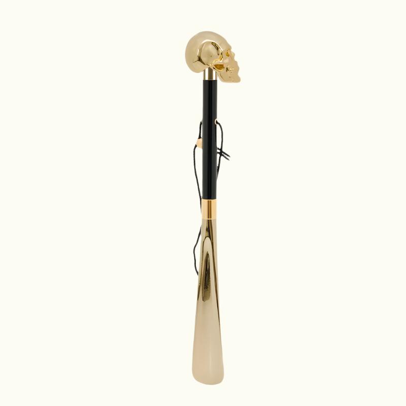 Gold Skull Shoehorn