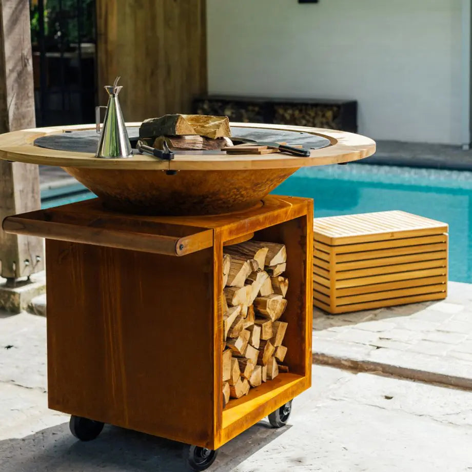 OFYR Grill machine classic storage corten 100 PRO