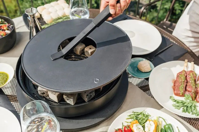 The Stylish OFYR Grill Table heat up quickly