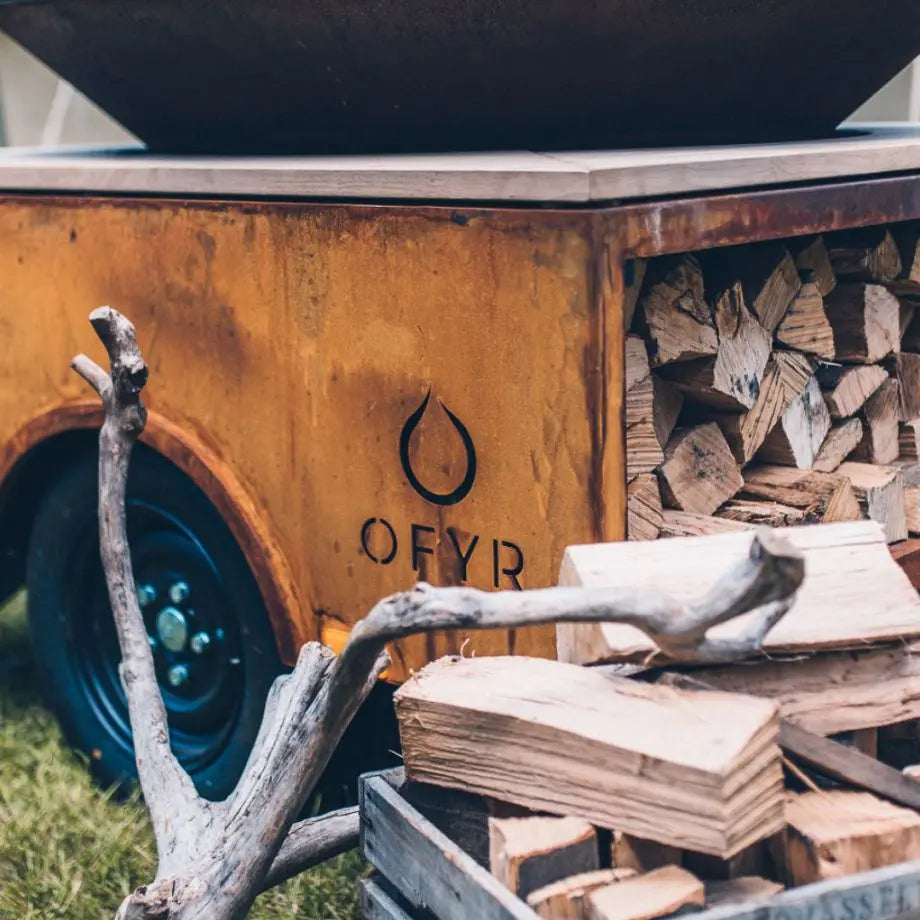 Easily Transportable OFYR Grill Trailer