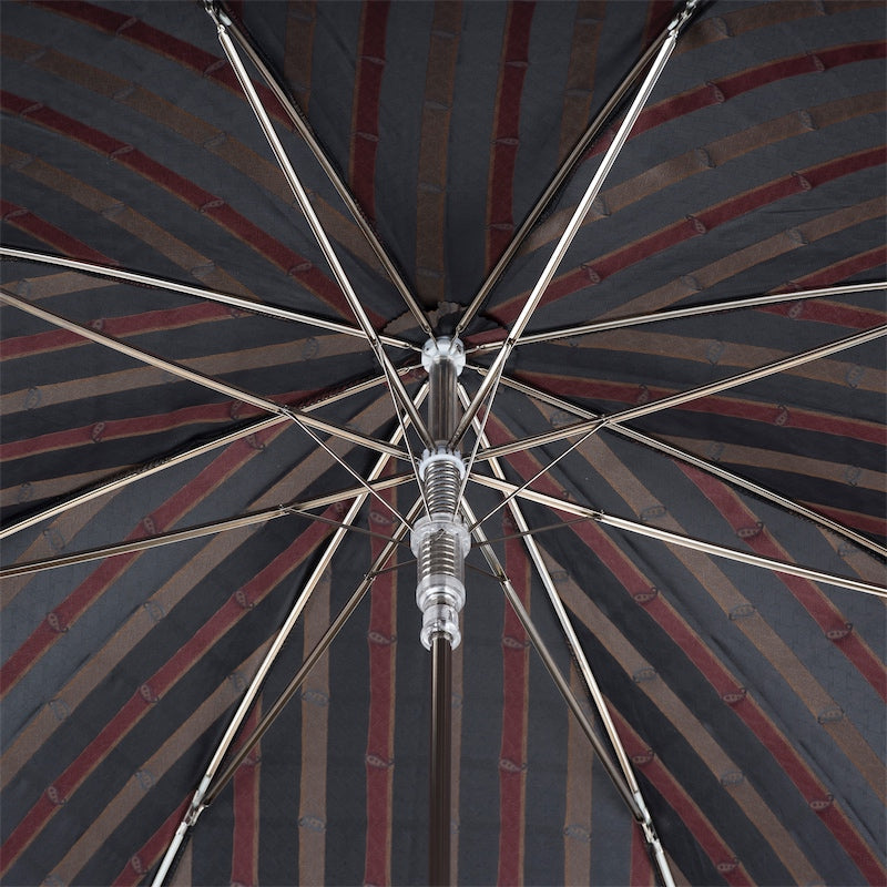Paisley Umbrella with Horn Handle - Umbrella