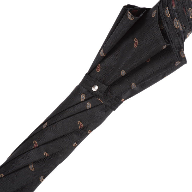 Paisley Umbrella with Horn Handle - Umbrella