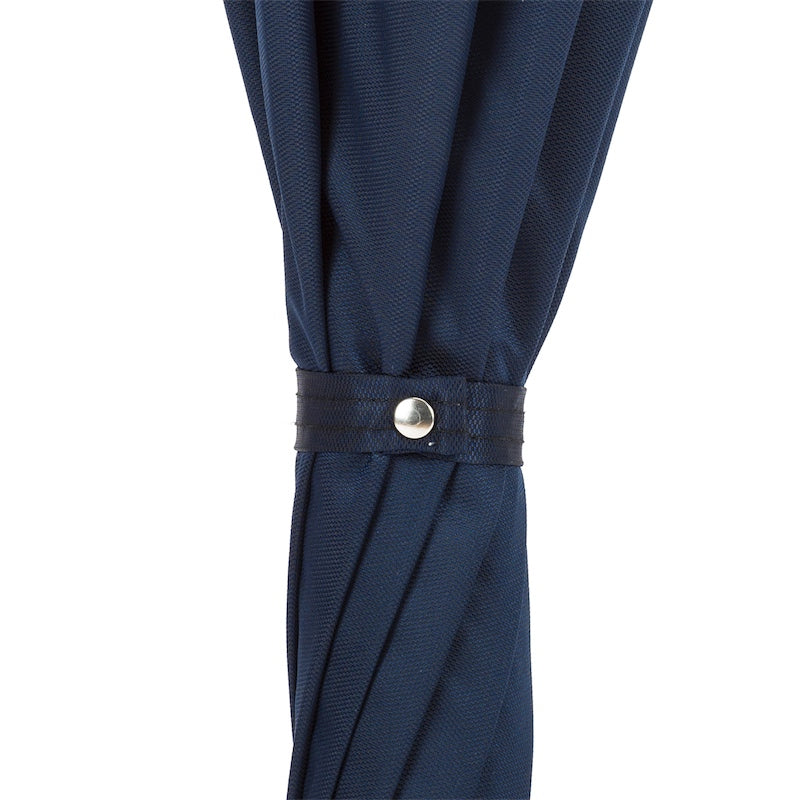 Blue Umbrella Silver Eagle Handle - Umbrella