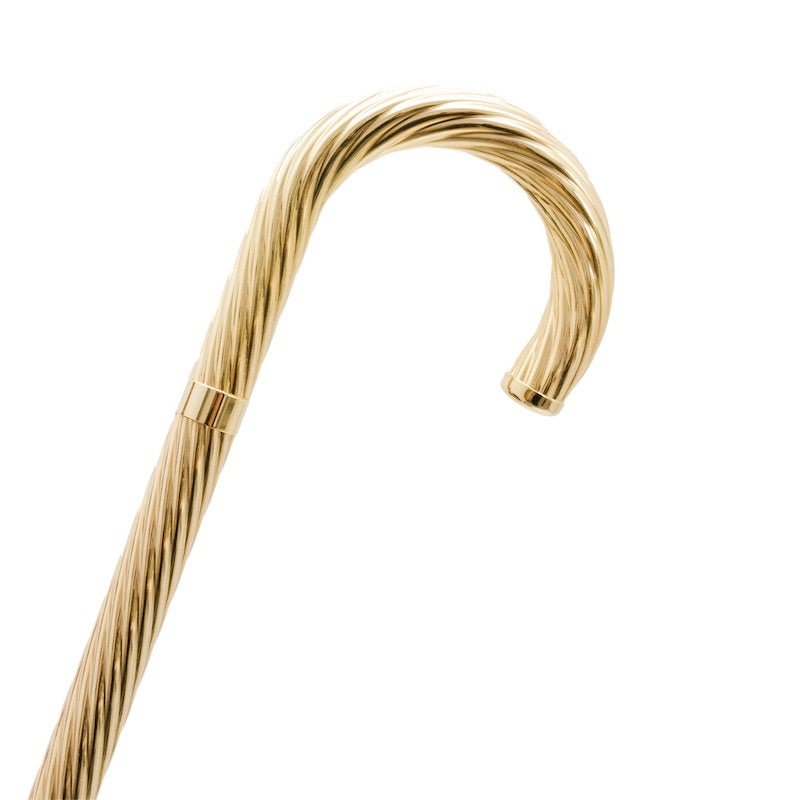 Brass Walking Cane Luxury - Canes