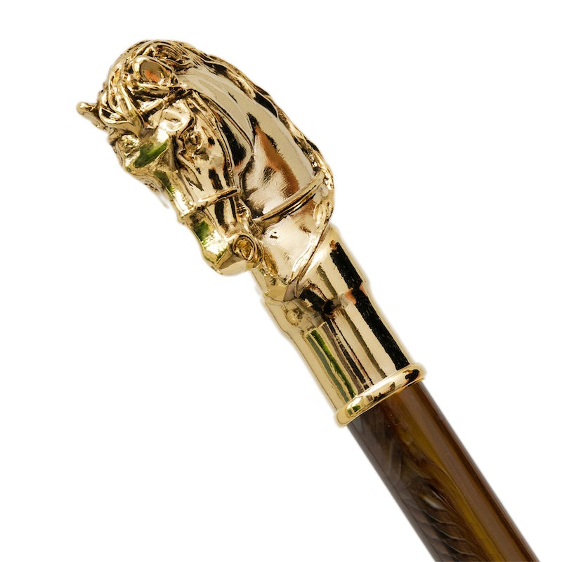 Golden Horse Umbrella - Umbrella
