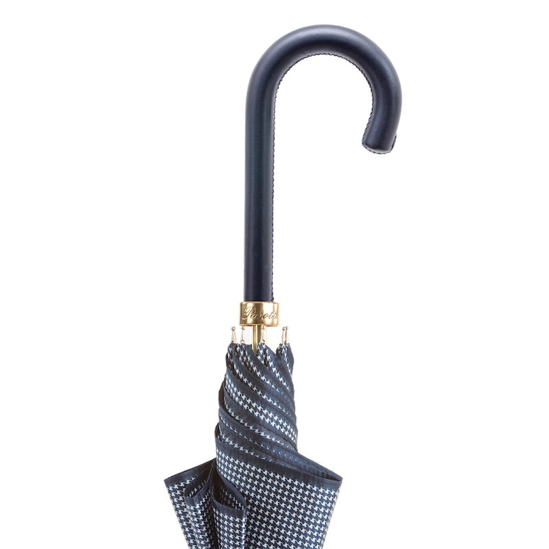 Pied de Poule Navy Umbrella - Umbrella