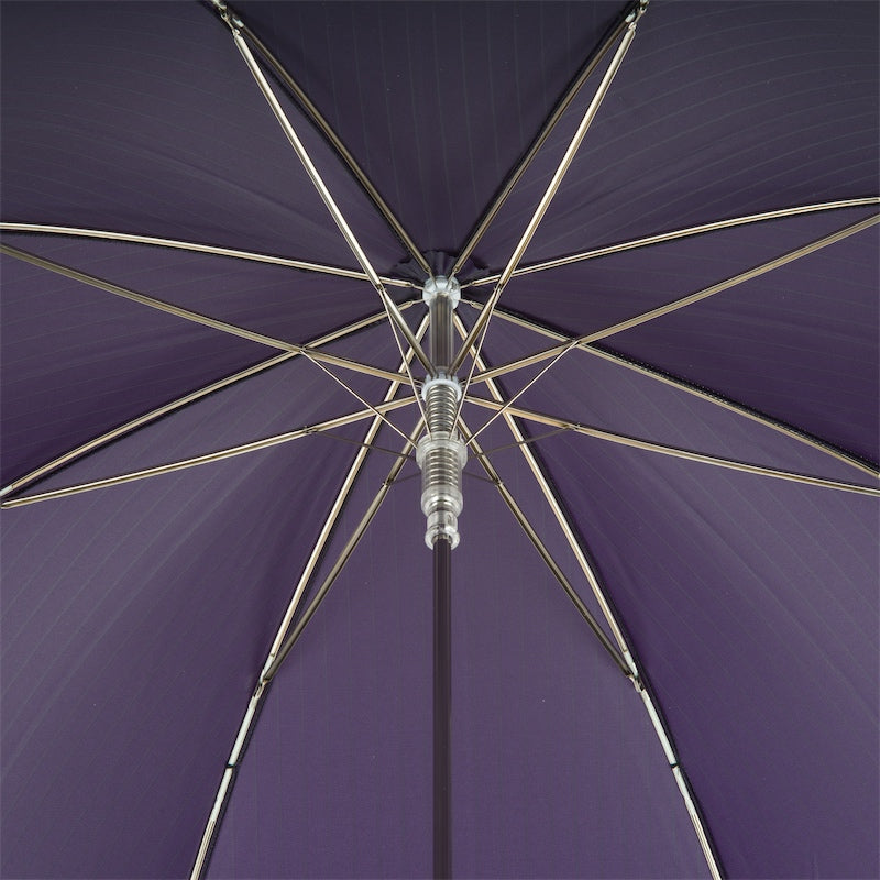 Purple Umbrella with Silver Lion Handle - Umbrella