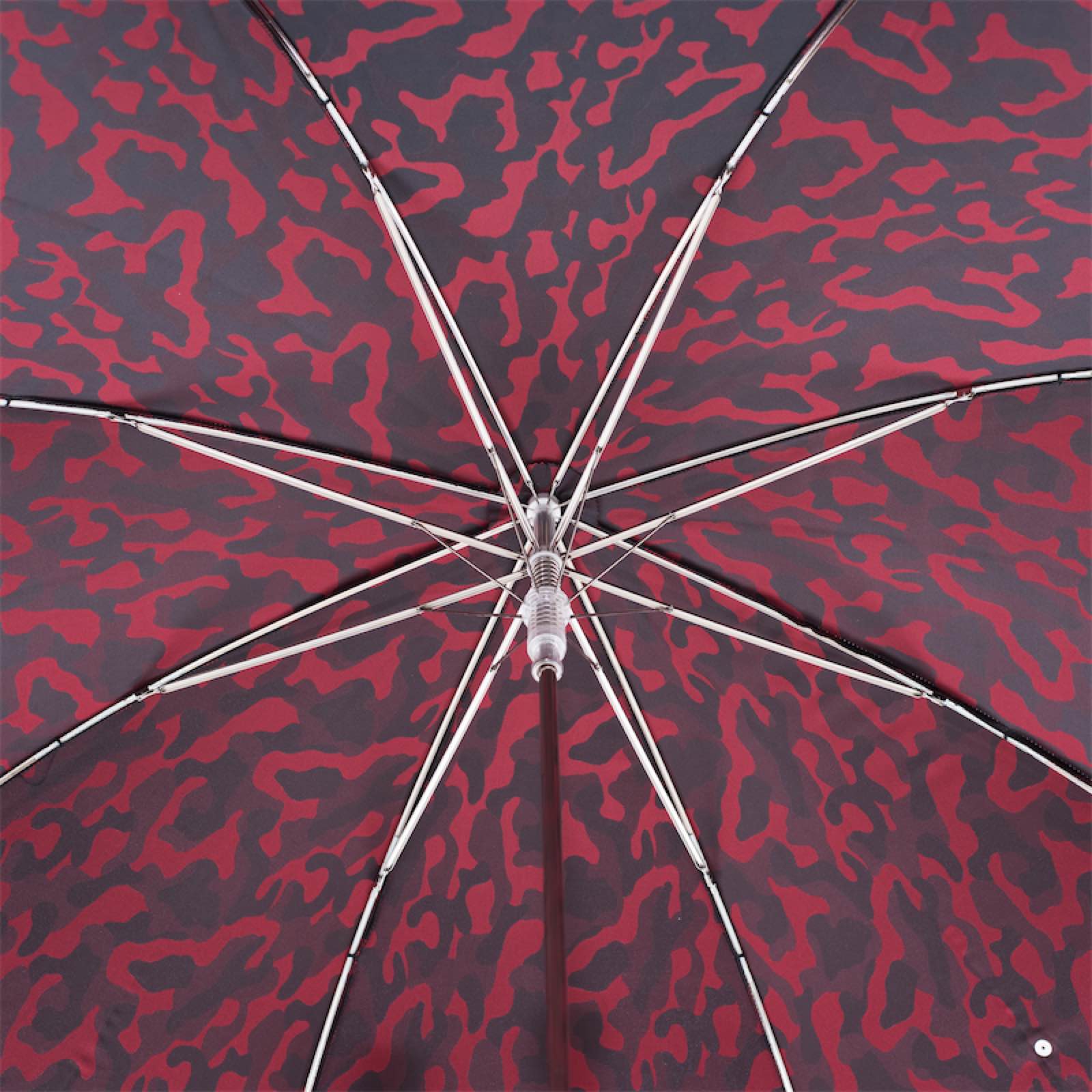 Red Camouflage Umbrella with studs on the Handle - Umbrella