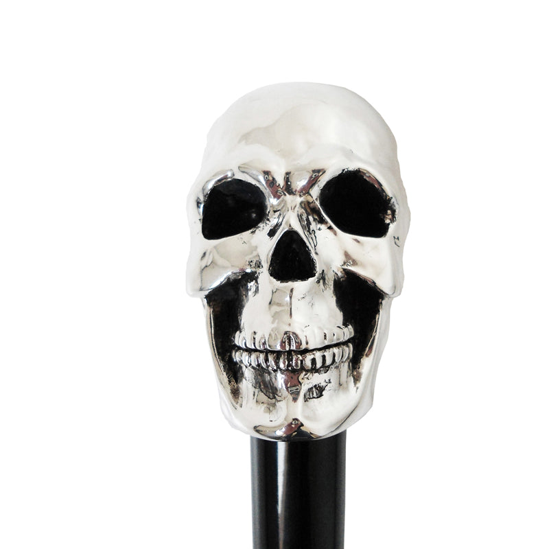 Silver Skull Umbrella - Umbrella