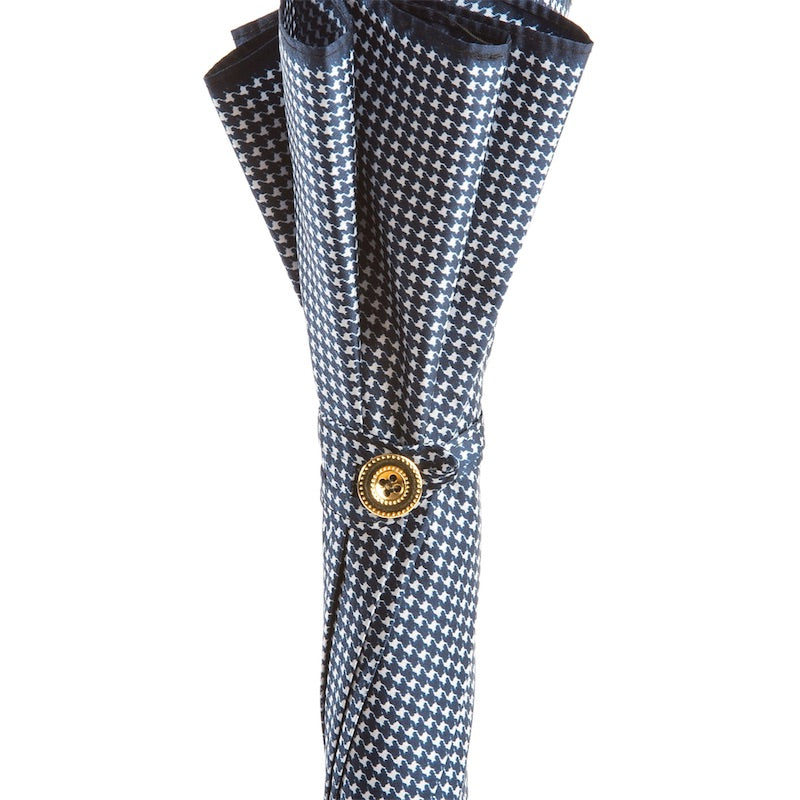 Pied de Poule Navy Umbrella - Umbrella