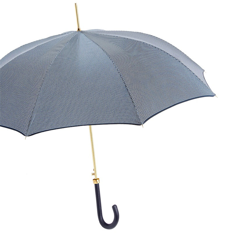 Pied de Poule Navy Umbrella - Umbrella