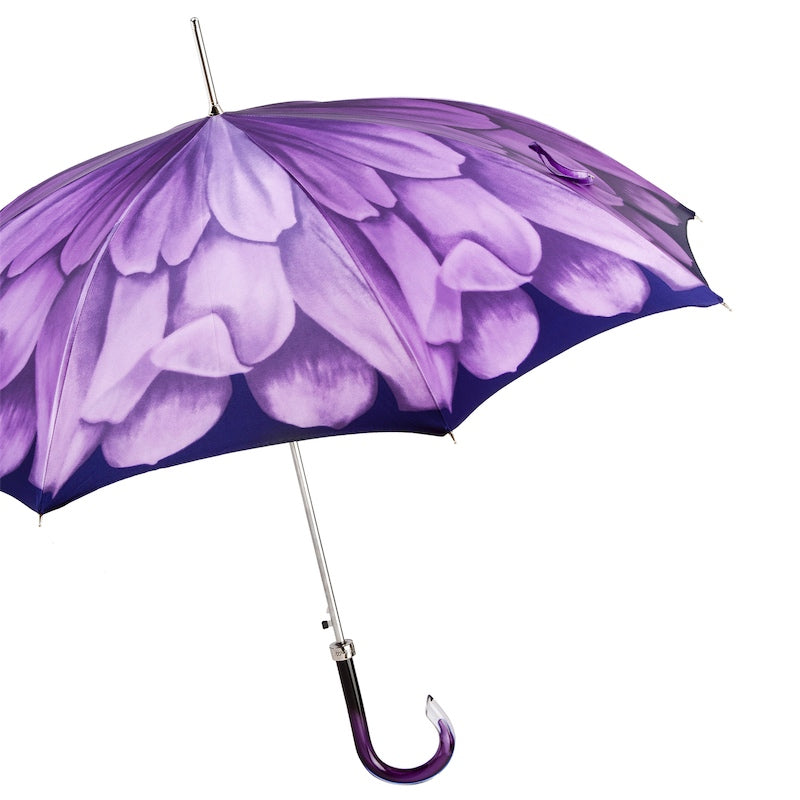 Purple Dahlia Umbrella - Umbrella