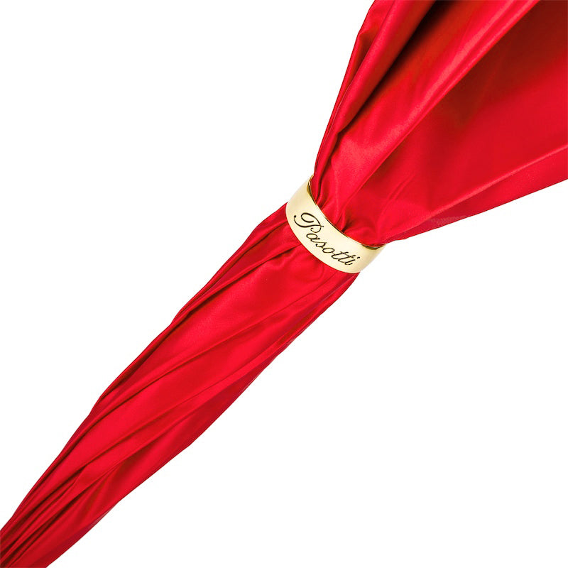Red Dahlia Umbrella Double Cloth - Umbrella