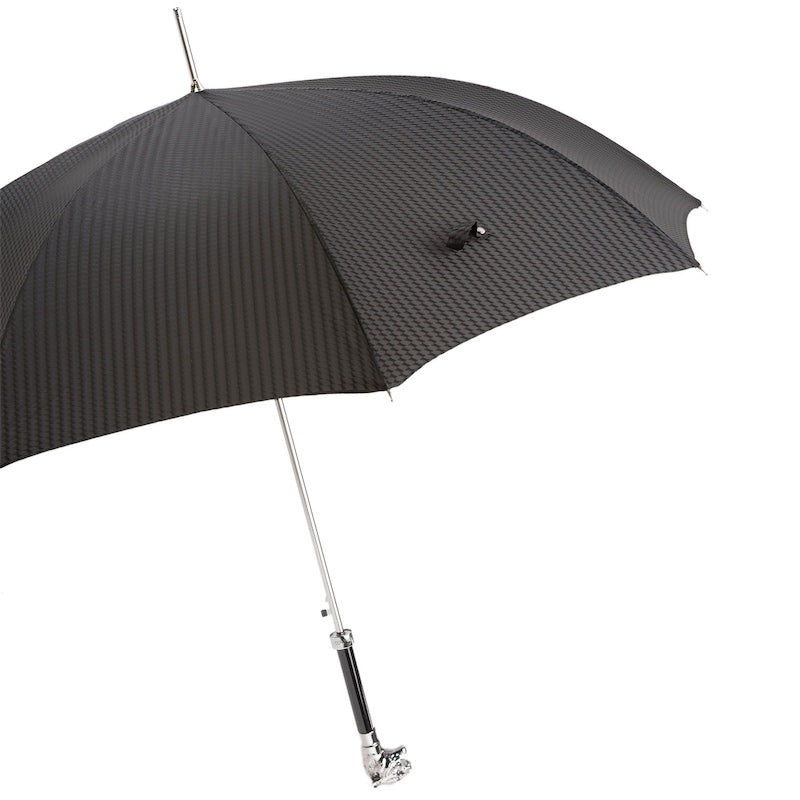 Silver Tiger Umbrella - Umbrella