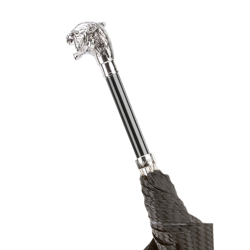 Silver Tiger Umbrella - Umbrella