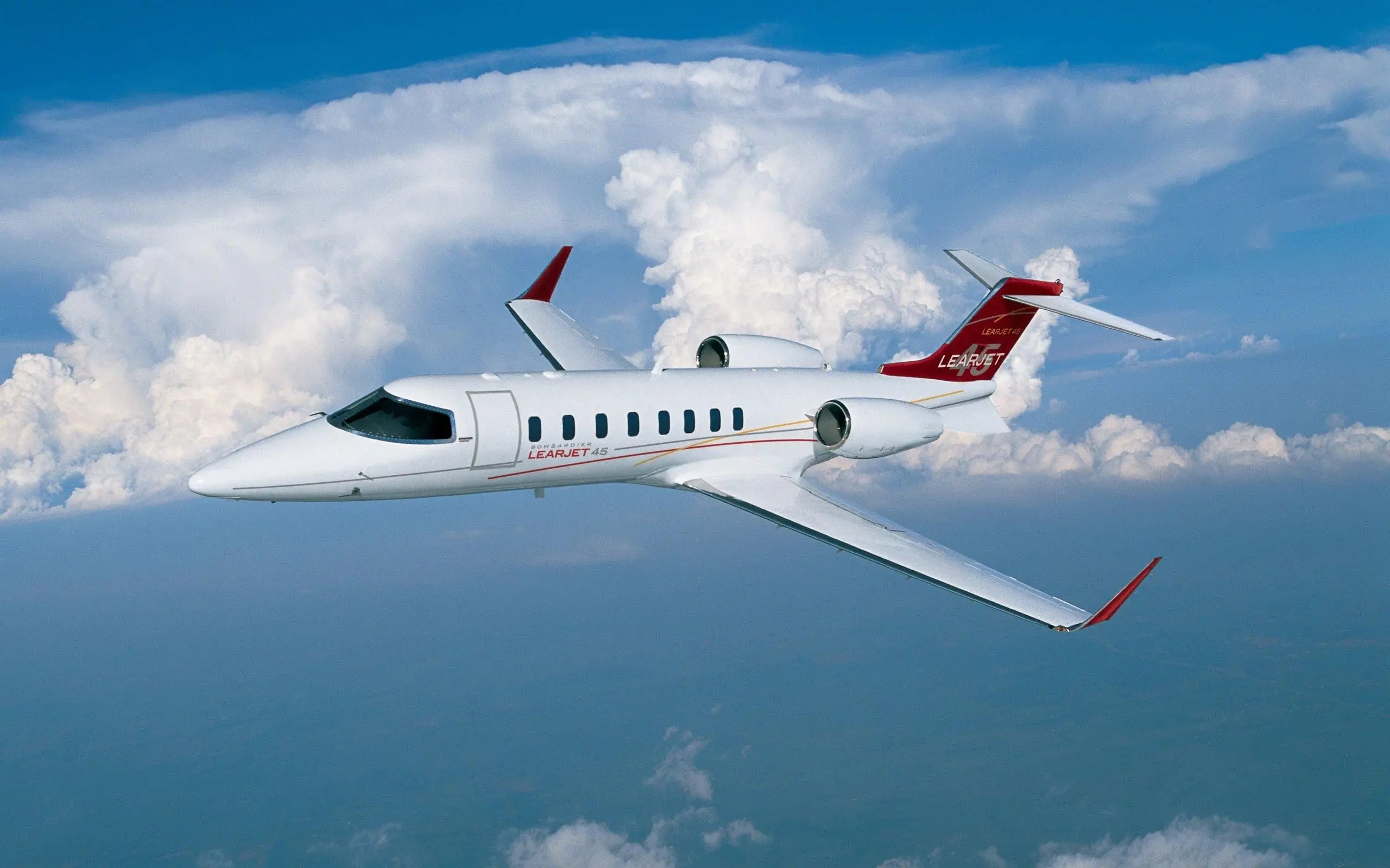 Super Light Jet Bombardier Learjet-75 XP Jet Maximum-flight
