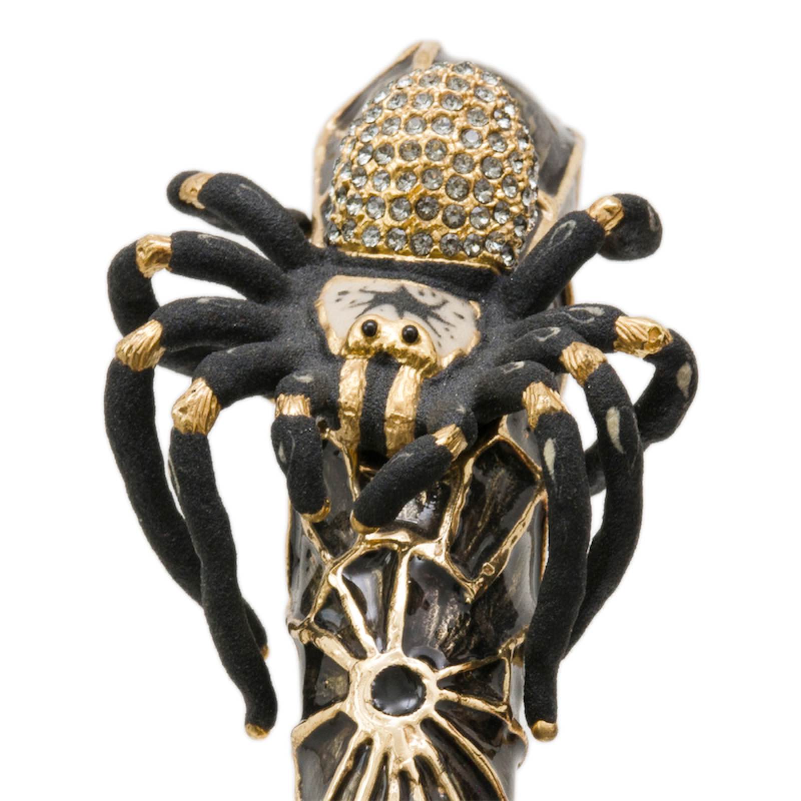 Tarantula Cane with Swarovski® Crystals - Canes