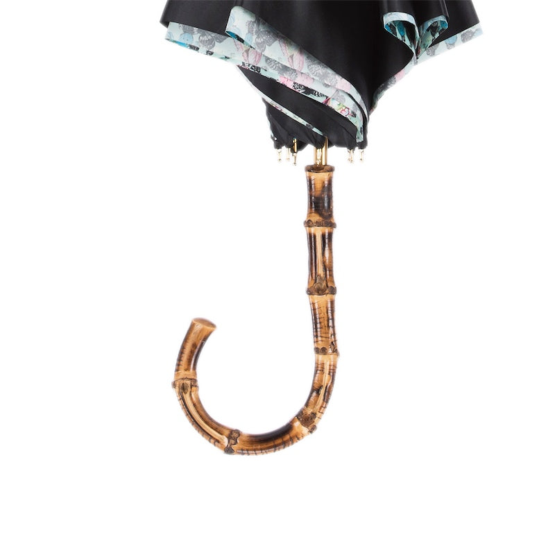 Umbrella with Butterflies and Bamboo - Umbrella