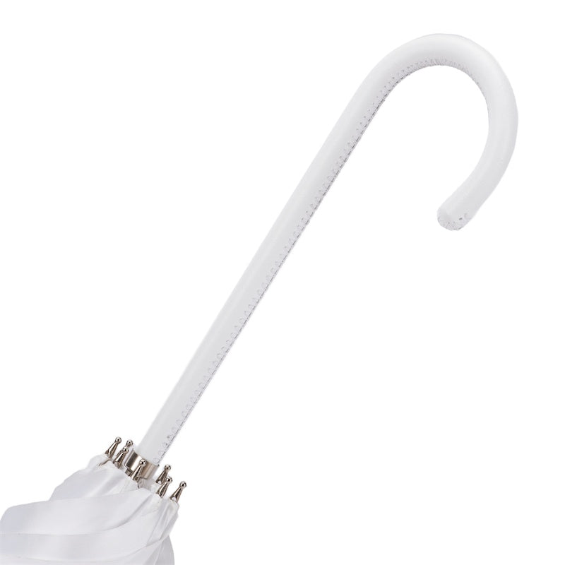 White Wedding Umbrella with Lace - Umbrella