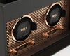 AXIS DOUBLE WATCH WINDER WITH STORAGE Copper