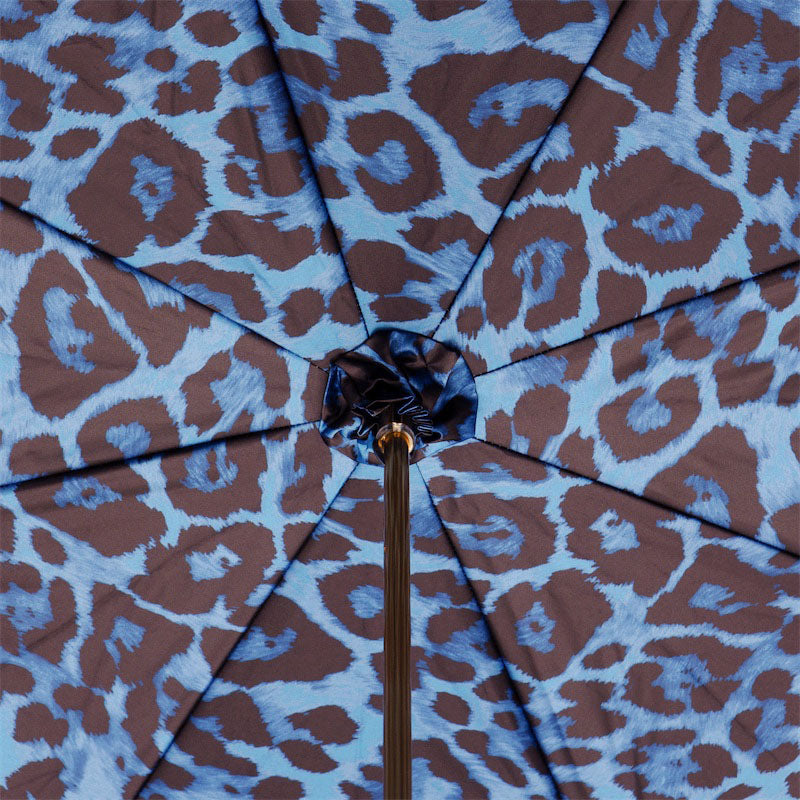 Animal Print Umbrella in Blue - Umbrella