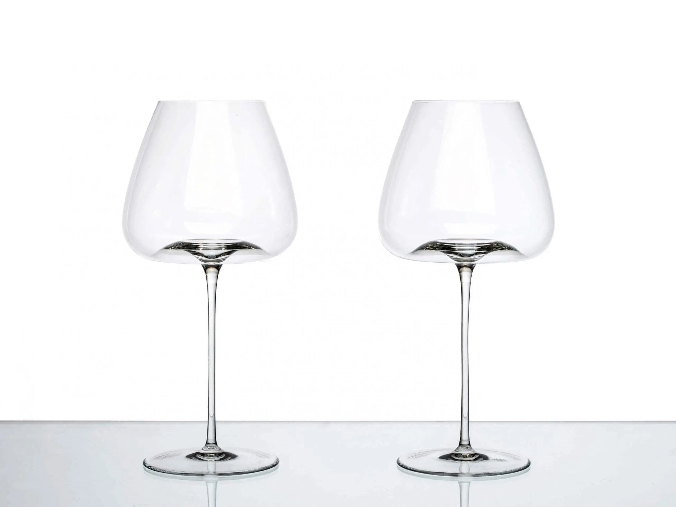 perfect uitgebalanceerd wijnglas