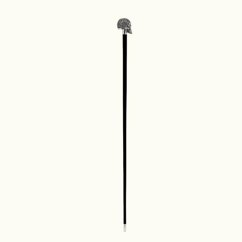 Black Swarovski® Skull Cane - Canes