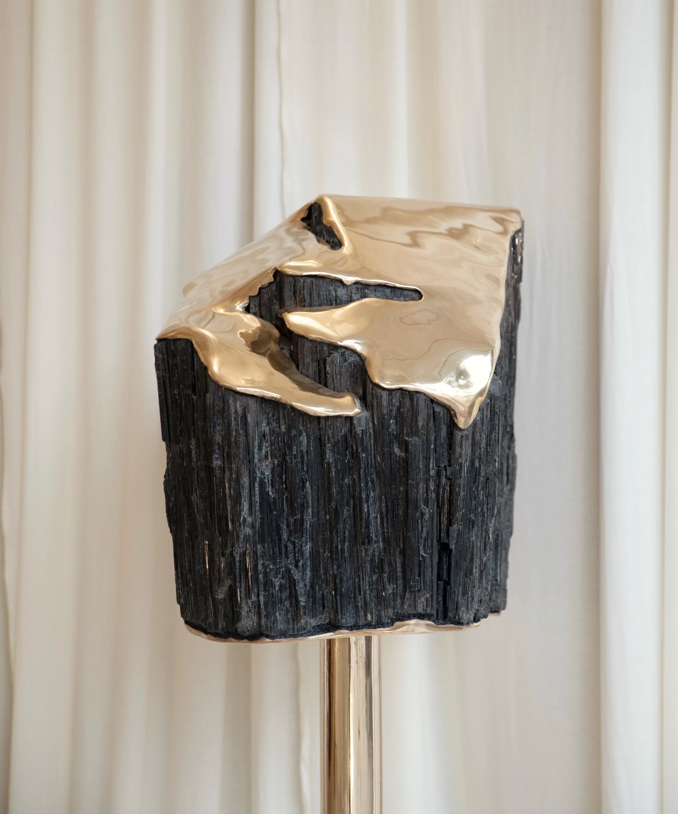 Zwarte toermalijn met brons Wonders of Luxury